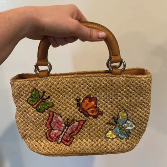 Butterfly Print Handbags